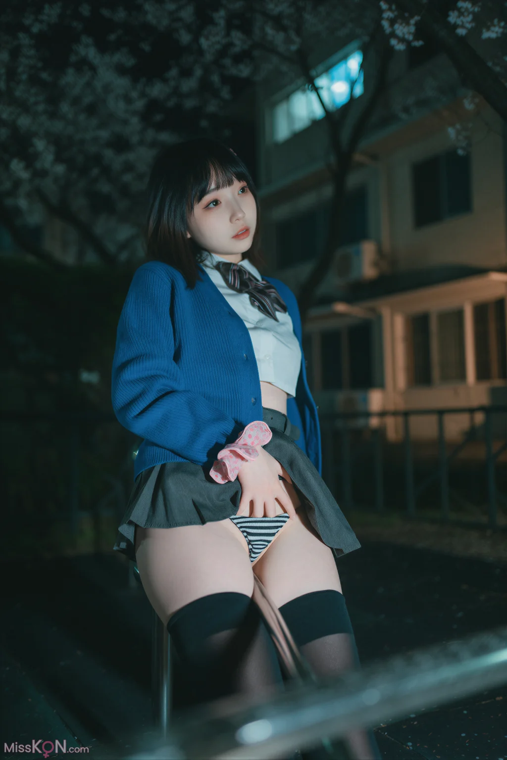 [AI Enhanced] DJAWA Photo: Bambi (밤비) – Midnight Cherry Blossom (44 photos) – Page 3