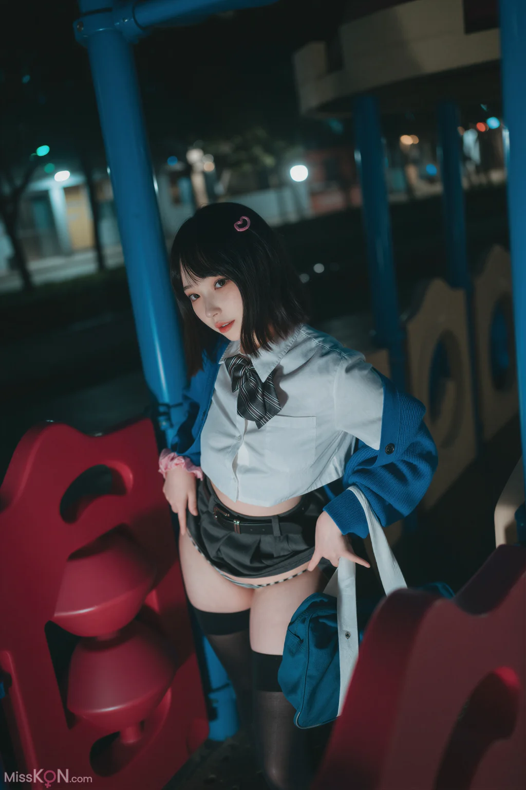 [AI Enhanced] DJAWA Photo: Bambi (밤비) – Midnight Cherry Blossom (44 photos) – Page 3