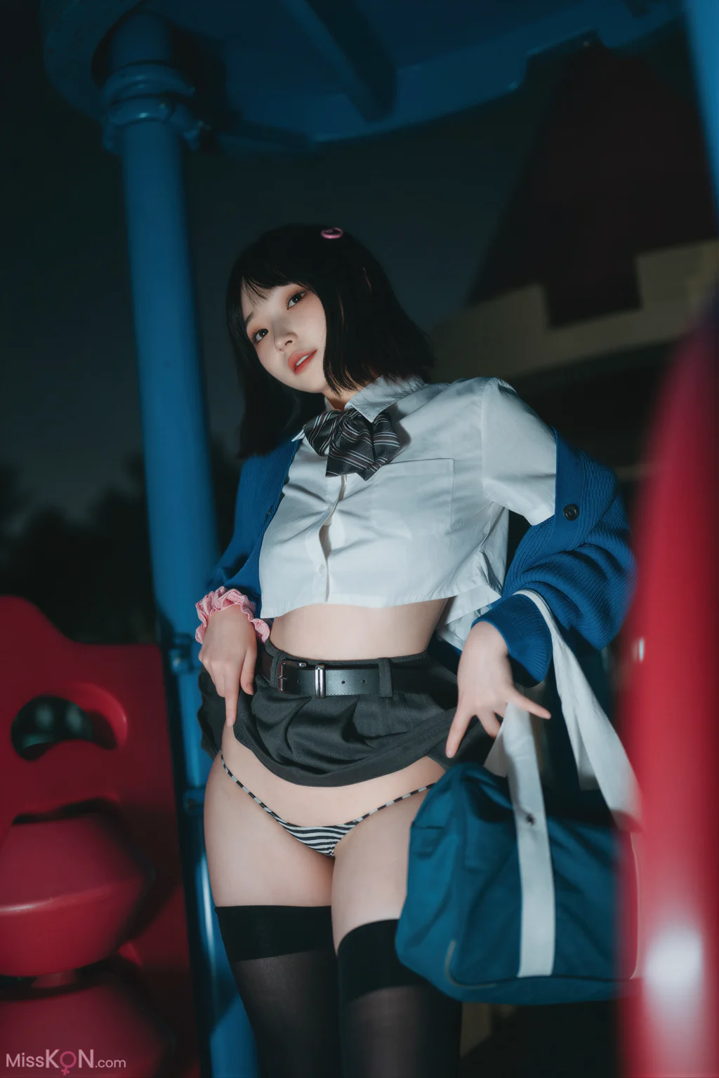 [AI Enhanced] DJAWA Photo: Bambi (밤비) – Midnight Cherry Blossom (44 photos) – Page 4