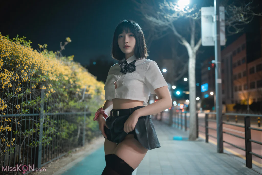 [AI Enhanced] DJAWA Photo: Bambi (밤비) – Midnight Cherry Blossom (44 photos) – Page 4