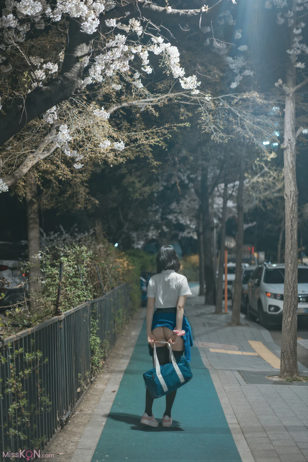 [AI Enhanced] DJAWA Photo: Bambi (밤비) – Midnight Cherry Blossom (44 photos) – Page 4