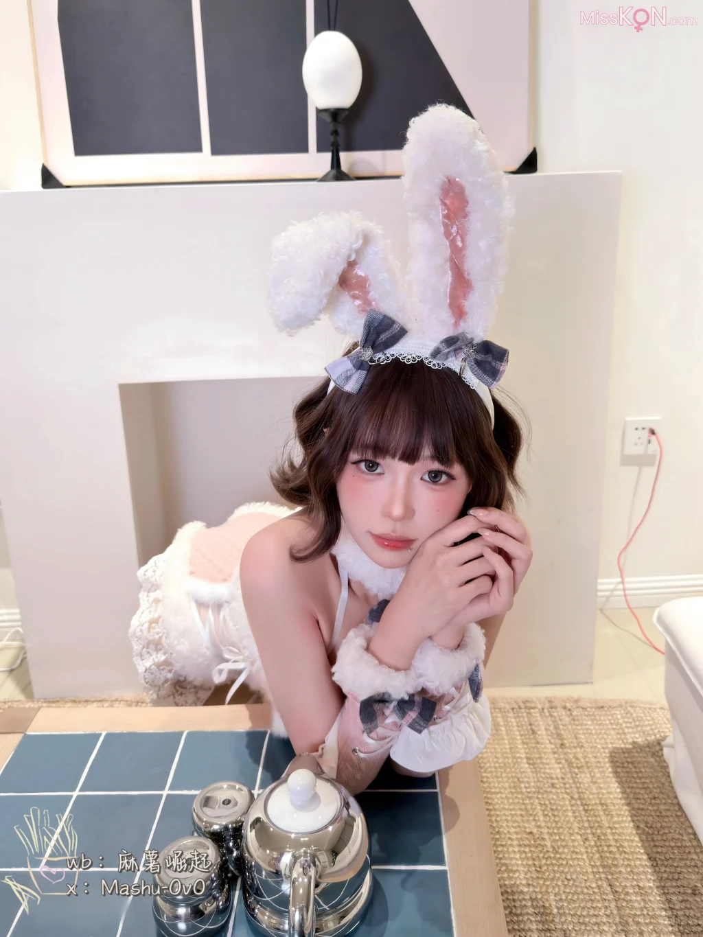 Coser@麻薯好吃: 雪季家养兔 (68 photos)