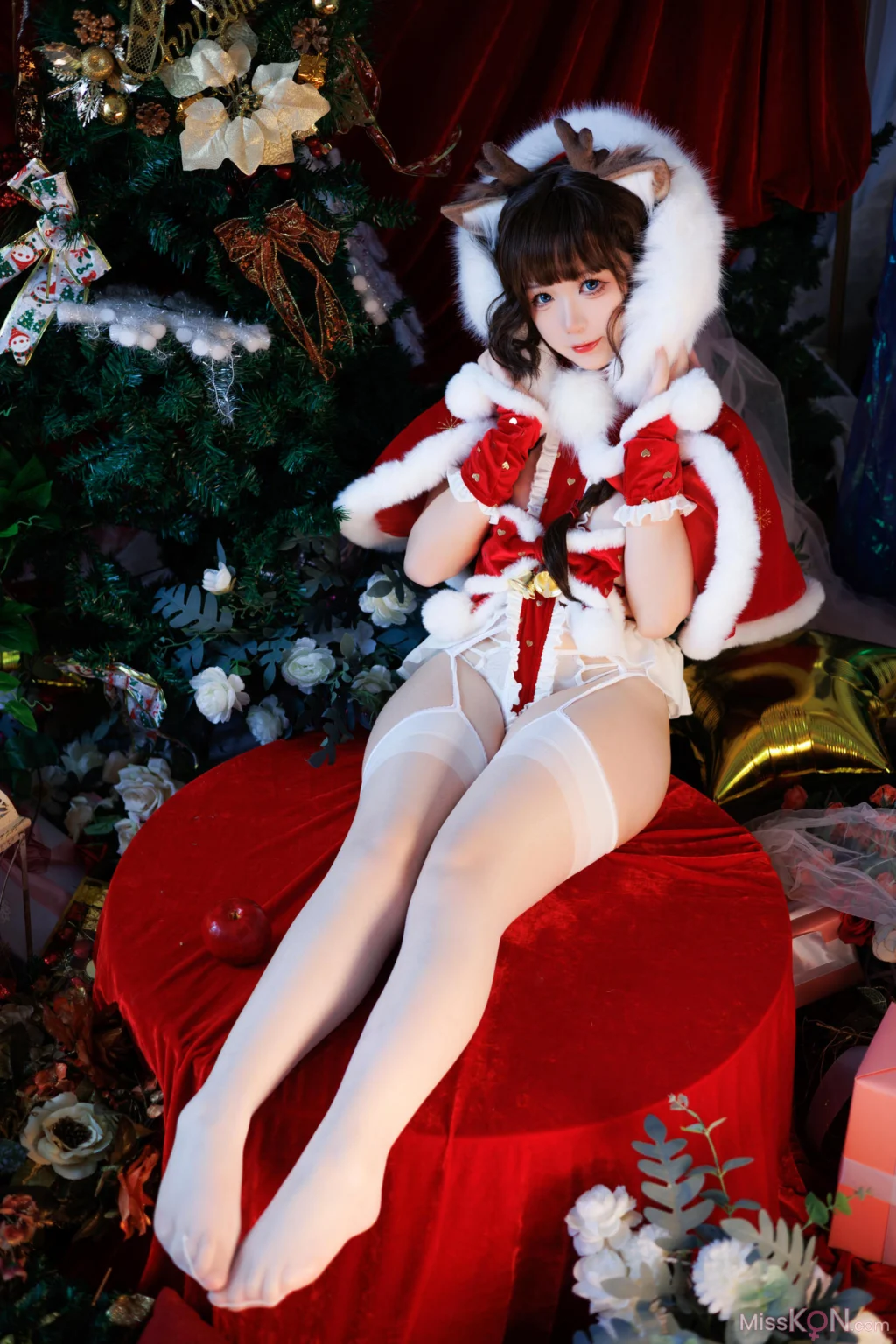 Coser@樱落酱w: 圣诞小鹿 (28 photos) – Page 2