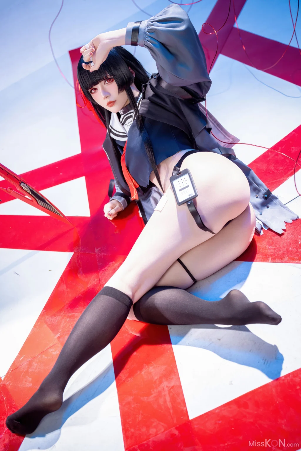 Coser@星之迟迟Hoshilily: 2026年04月计划 鸣潮 千咲 JK (64 photos)