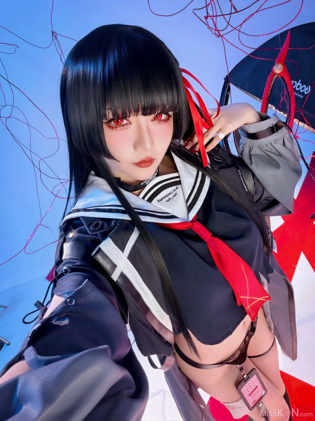 Coser@星之迟迟Hoshilily: 2026年04月计划 鸣潮 千咲 JK (64 photos) – Page 2
