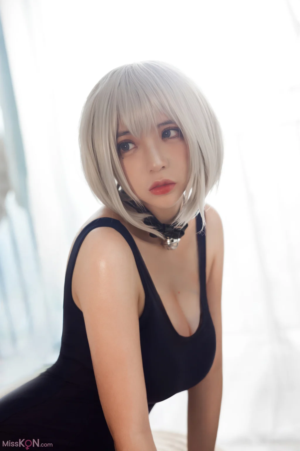 Coser@疯猫ss: 白发束缚死库水 (40 photos)