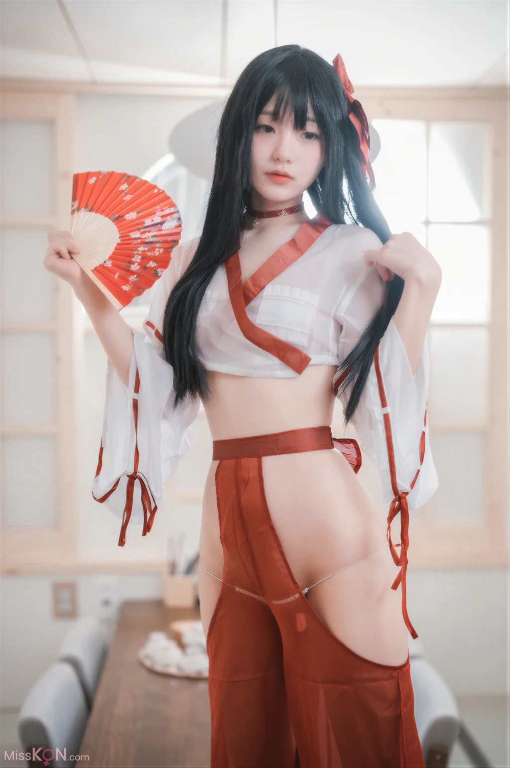 [AI Enhanced] DJAWA Photo: Jeong Jenny (정제니) – Miko In Ryokan (85 photos)